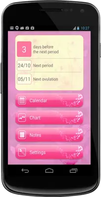 Woman Calendar android App screenshot 5